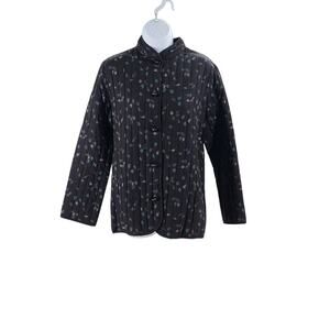 Jon Woods vintage women's quilted coat Asian style vibes art wear